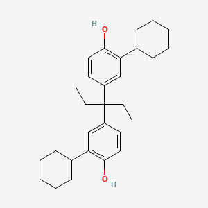 4,4'-(Pentane-3,3-diyl)bis(2-cyclohexylphenol)