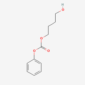 molecular formula C11H14O4 B14281017 4-Hydroxybutyl phenyl carbonate CAS No. 137075-28-6