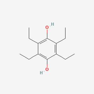 2,3,5,6-Tetraethylbenzene-1,4-diol