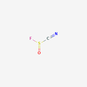 molecular formula CFNOS B14281043 Sulfurocyanidous fluoride CAS No. 150563-21-6