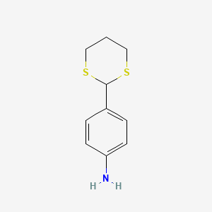 4-(1,3-Dithian-2-yl)aniline