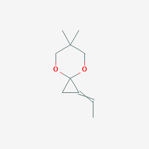 1-Ethylidene-6,6-dimethyl-4,8-dioxaspiro[2.5]octane