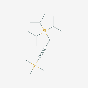 Silane, trimethyl[3-[tris(1-methylethyl)silyl]-1-propynyl]-