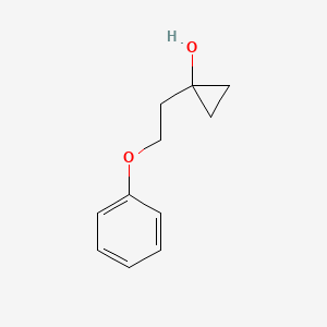 B1428109 1-(2-Phenoxyethyl)cyclopropan-1-ol CAS No. 1247788-92-6