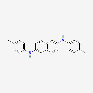 N~2~,N~6~-Bis(4-methylphenyl)naphthalene-2,6-diamine