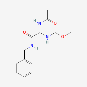 2-Acetamido-N-benzyl-2-[(methoxymethyl)amino]acetamide