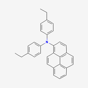 N,N-Bis(4-ethylphenyl)pyren-1-amine