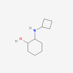 molecular formula C10H19NO B1428114 2-(环丁基氨基)环己醇 CAS No. 1247916-90-0