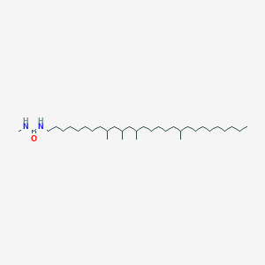 N-Methyl-N'-(9,11,13,19-tetramethyloctacosyl)urea