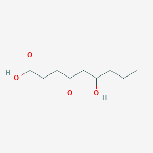 6-Hydroxy-4-oxononanoic acid