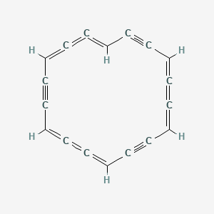 Cyclooctadeca-1,2,3,7,8,9,13,14,15-nonaene-5,11,17-triyne