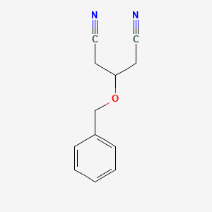 Pentanedinitrile, 3-(phenylmethoxy)-