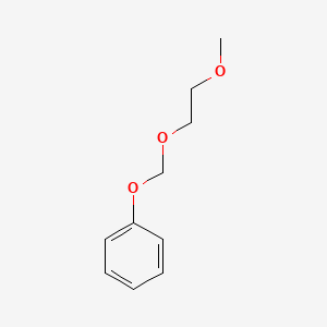 molecular formula C10H14O3 B14281364 Benzene, [(2-methoxyethoxy)methoxy]- CAS No. 131323-39-2