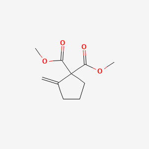 1,1-Cyclopentanedicarboxylic acid, 2-methylene-, dimethyl ester