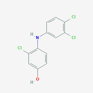 3-Chloro-4-(3,4-dichloroanilino)phenol