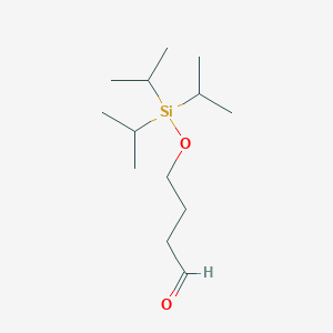 Butanal, 4-[[tris(1-methylethyl)silyl]oxy]-