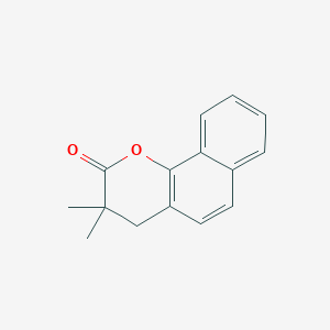 3,3-Dimethyl-3,4-dihydro-2H-naphtho[1,2-b]pyran-2-one