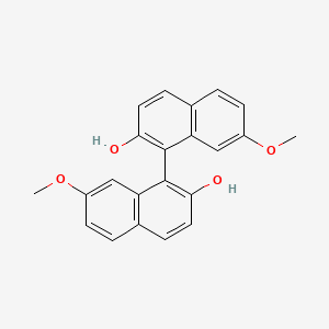 [1,1'-Binaphthalene]-2,2'-diol, 7,7'-dimethoxy-