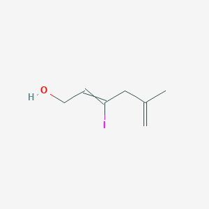 3-Iodo-5-methylhexa-2,5-dien-1-ol