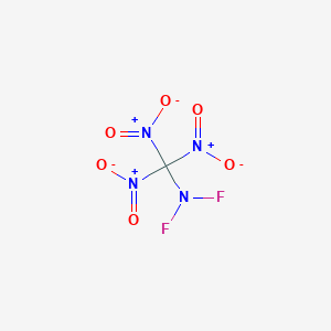 molecular formula CF2N4O6 B14281538 (Difluoroamino)trinitromethane CAS No. 157066-33-6