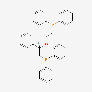 {2-[2-(Diphenylphosphanyl)ethoxy]-2-phenylethyl}(diphenyl)phosphane