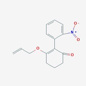 2'-Nitro-6-[(prop-2-en-1-yl)oxy]-4,5-dihydro[1,1'-biphenyl]-2(3H)-one