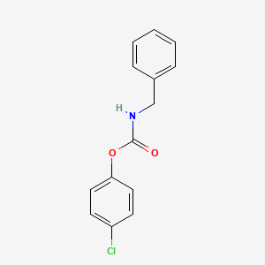 p-Chlorophenyl benzylcarbamate