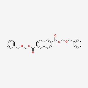 Bis[(benzyloxy)methyl] naphthalene-2,6-dicarboxylate