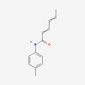 N-(4-methylphenyl)hexa-2,4-dienamide