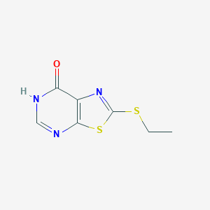 2-(Ethylsulfanyl)[1,3]thiazolo[5,4-d]pyrimidin-7(6H)-one