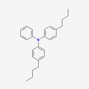 4-Butyl-N-(4-butylphenyl)-N-phenylaniline