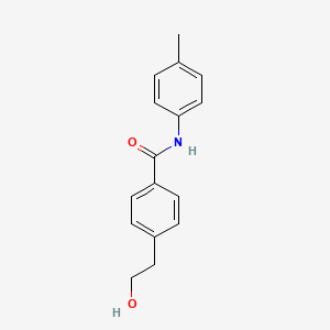 4-(2-Hydroxyethyl)-N-(4-methylphenyl)benzamide