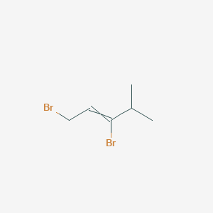 1,3-Dibromo-4-methylpent-2-ene