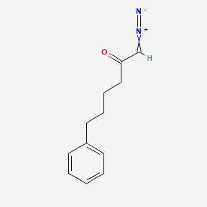 1-Diazonio-6-phenylhex-1-en-2-olate