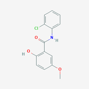 N-(2-Chlorophenyl)-2-hydroxy-5-methoxybenzamide