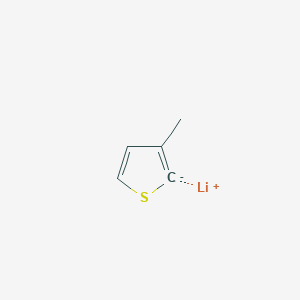 molecular formula C5H5LiS B14281812 lithium;3-methyl-2H-thiophen-2-ide CAS No. 133374-03-5