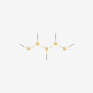 molecular formula C5H15Si5 B14281818 CID 78061067 