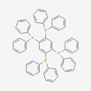 (Benzene-1,2,4,5-tetrayl)tetrakis(diphenylphosphane)