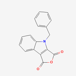 1H-Furo[3,4-b]indole-1,3(4H)-dione, 4-(phenylmethyl)-