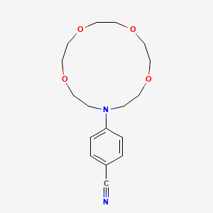 Benzonitrile, 4-(1,4,7,10-tetraoxa-13-azacyclopentadec-13-yl)-