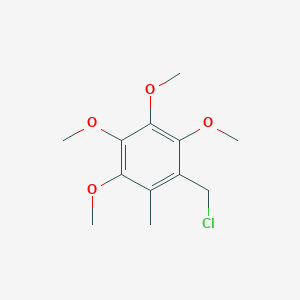 Benzene, 1-(chloromethyl)-2,3,4,5-tetramethoxy-6-methyl-