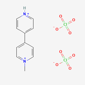 1-Methyl-4,4'-bipyridin-1-ium diperchlorate