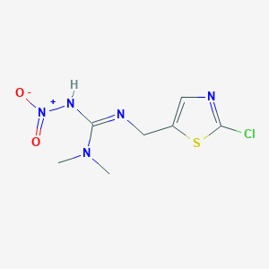 Guanidine, N'-[(2-chloro-5-thiazolyl)methyl]-N,N-dimethyl-N''-nitro-