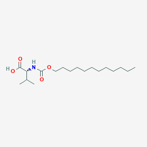 D-Valine, N-[(dodecyloxy)carbonyl]-