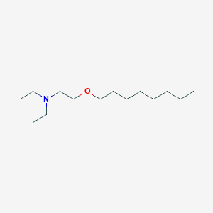 molecular formula C14H31NO B14282063 N,N-Diethyl-2-(octyloxy)ethan-1-amine CAS No. 137297-41-7