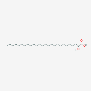 2-Hydroxyhexacos-2-enoic acid