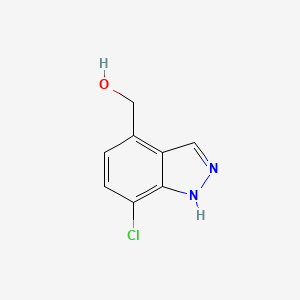 B1428212 7-Chloro-4-hydroxymethyl-1H-indazole CAS No. 1260382-45-3
