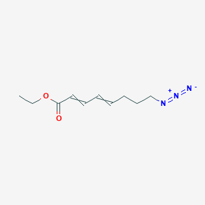 Ethyl 8-azidoocta-2,4-dienoate