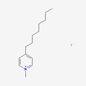 1-Methyl-4-octylpyridin-1-ium iodide