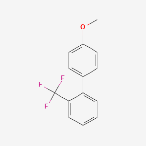 1,1'-Biphenyl, 4'-methoxy-2-(trifluoromethyl)-